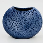 Maredsous ceramic pebble vase by Antonio Lampecco