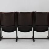 1970s 3-Seater Cinema Bench by TON, Czechoslovakia