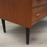 Teak dressing table, Scandinavian design, 1960s, manufactured by SW Finland