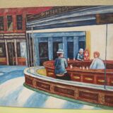 Ancien tableau décoratif, pour bar ou autre