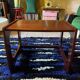 Set of three nesting coffee tables, 1970, dark wood