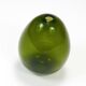 Art glass vase Saippuakupla green soap by Kaj Franck, Nuutajärvi Finland.