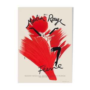 Affiche moulin rouge féérie