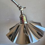 Vintage articulable chrome lamp