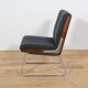 Chrome & Rosewood armchairs, Gordon Russell, United Knigdom, 1970s.