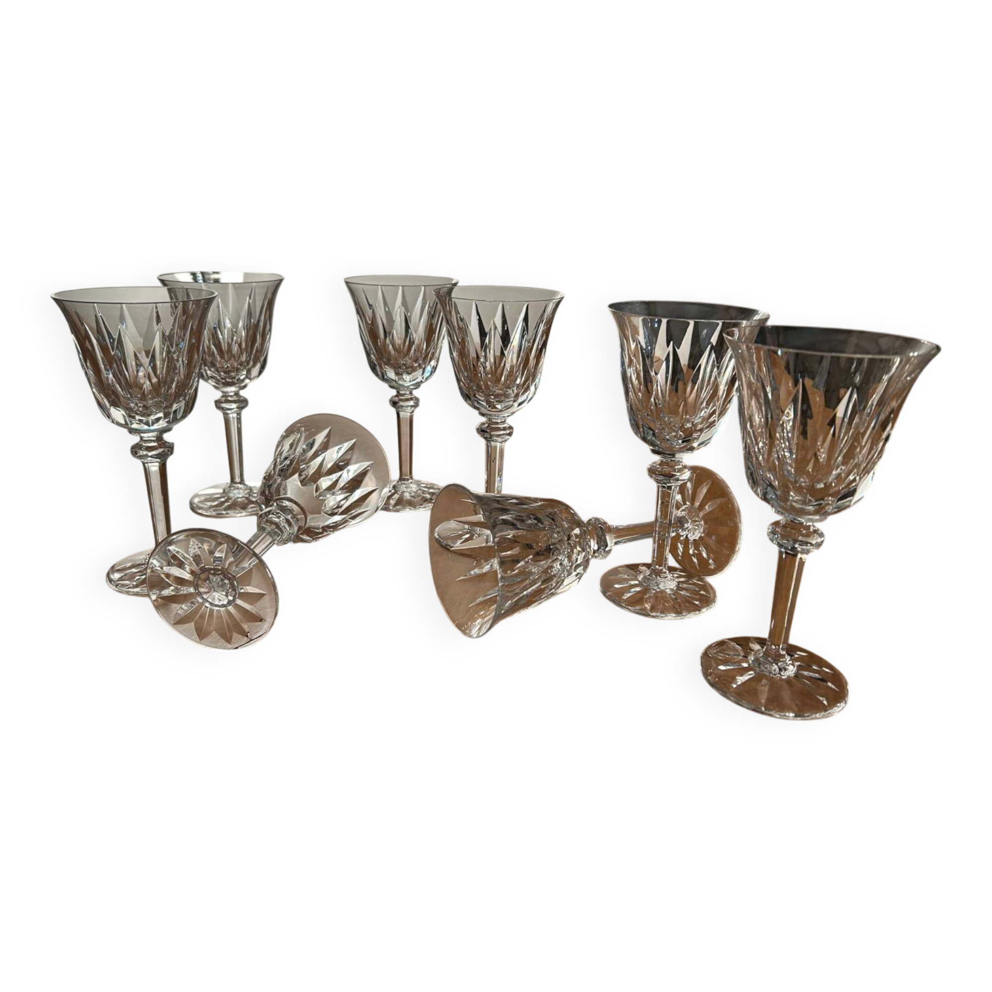 Verres à eau en cristal Saint Louis