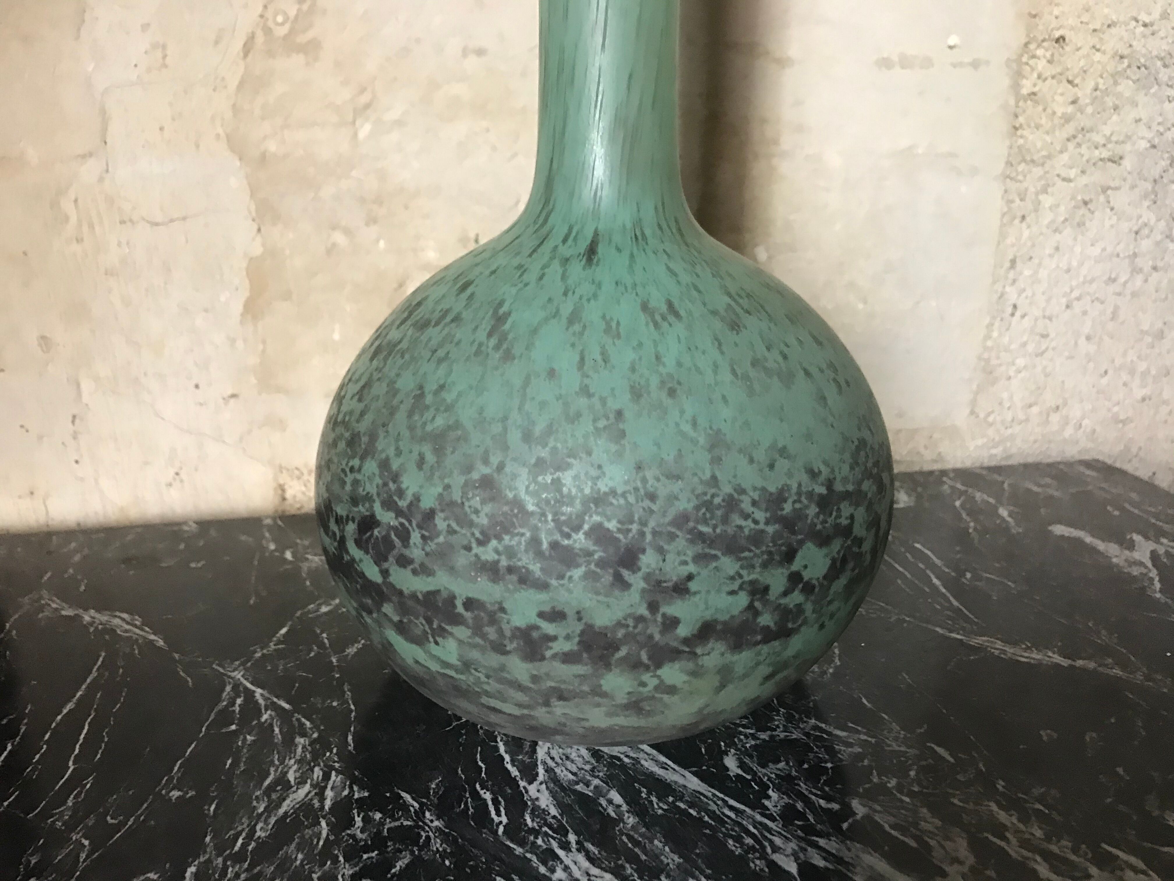 Vase by Delatte Nancy