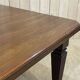 English mahogany table from the 1930s with an extension