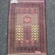 Pakistani wool rug, Persian style, hand-knotted, 62 × 110 cm