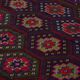 Turkish Kilim Yuruk Vintage 184x310 cm Geometric Red Green Pink