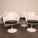 Dining chair with armrests by Eero Saarinen for De Coene & Knoll - US - 1960's