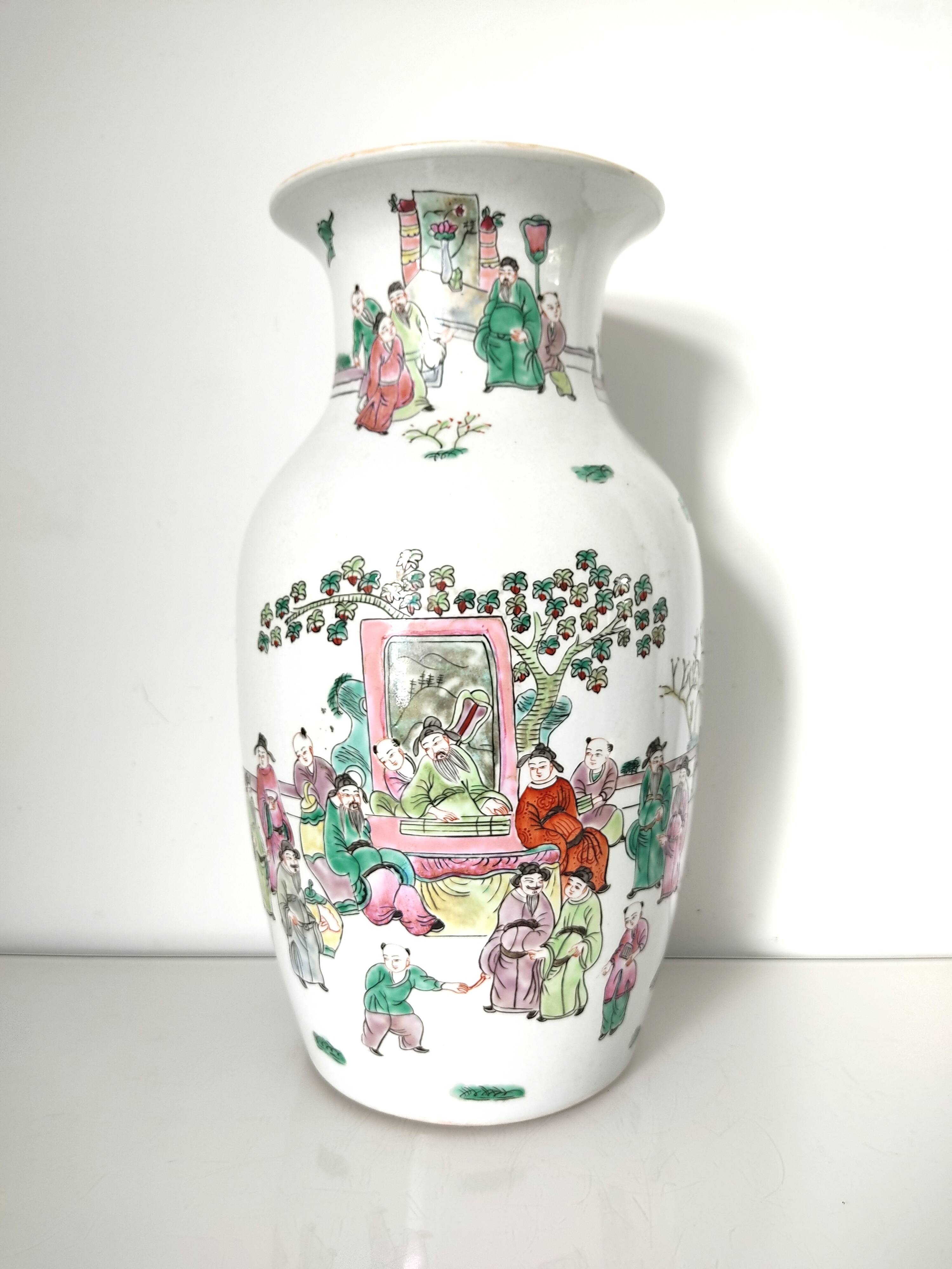 Vase porcelaine de Chine