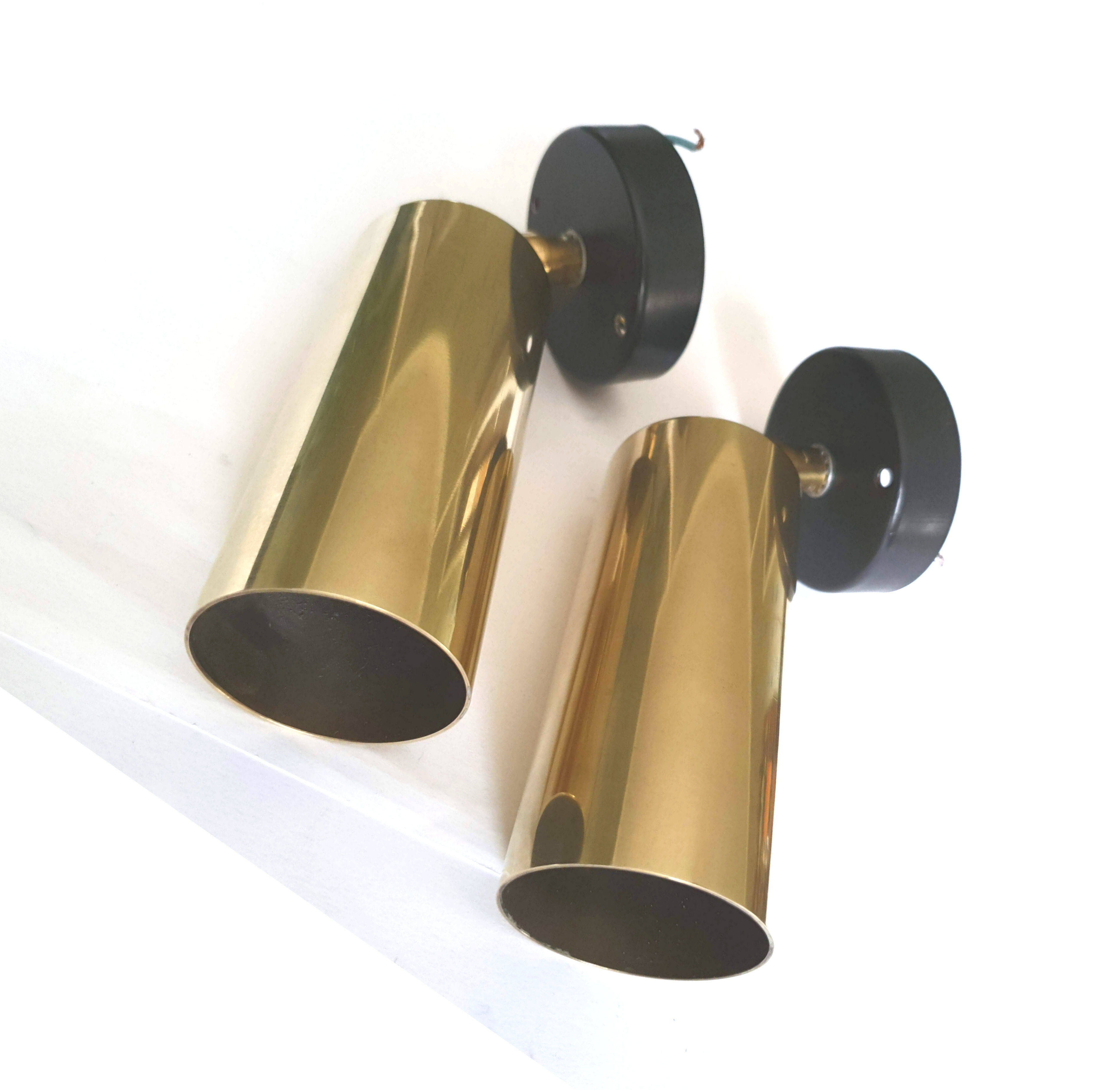 IMO Brass Sconces 60s/70s