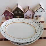 Set of two Gien Constellation model dishes