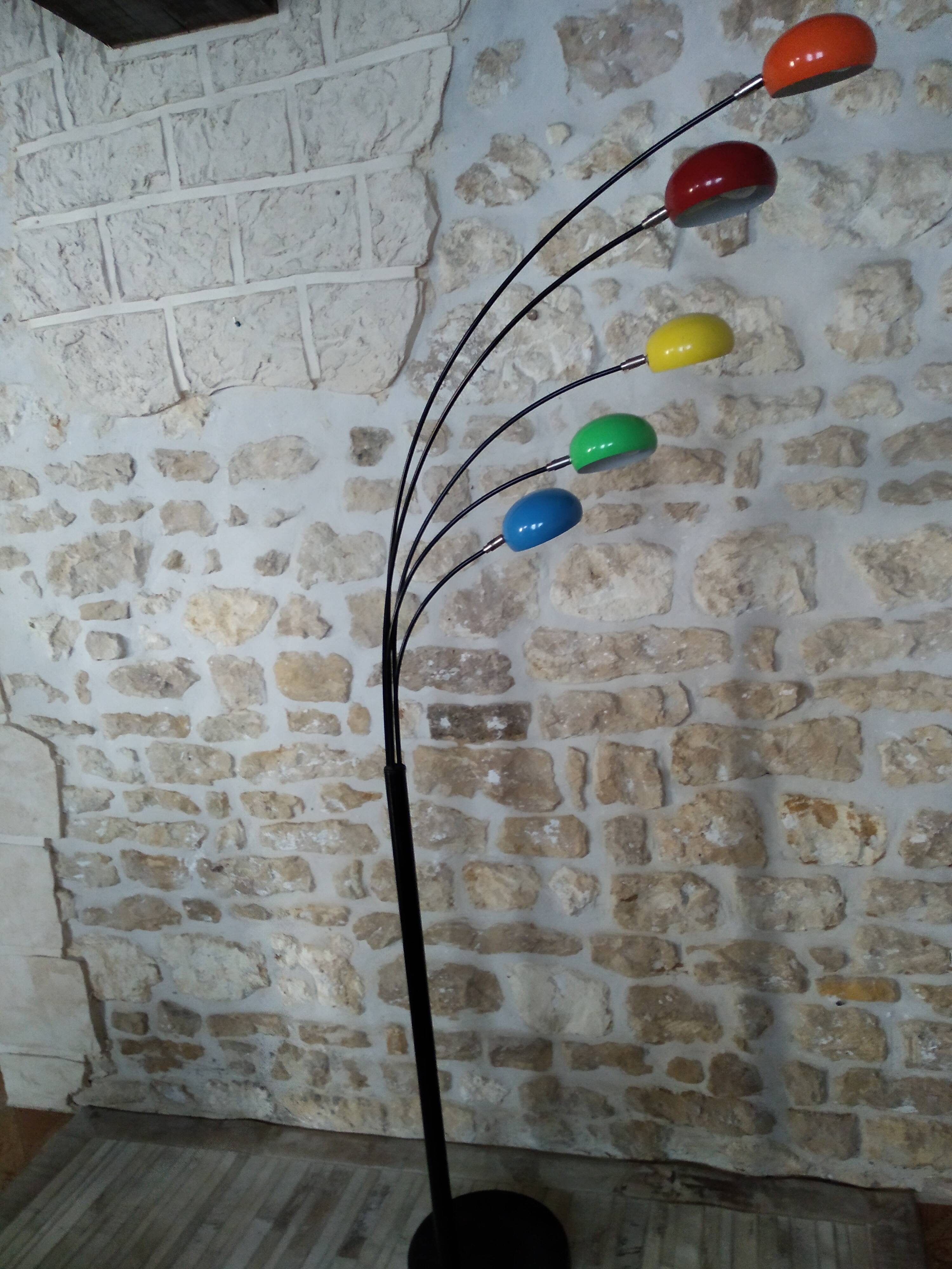 Retro floor lamp from the 80s