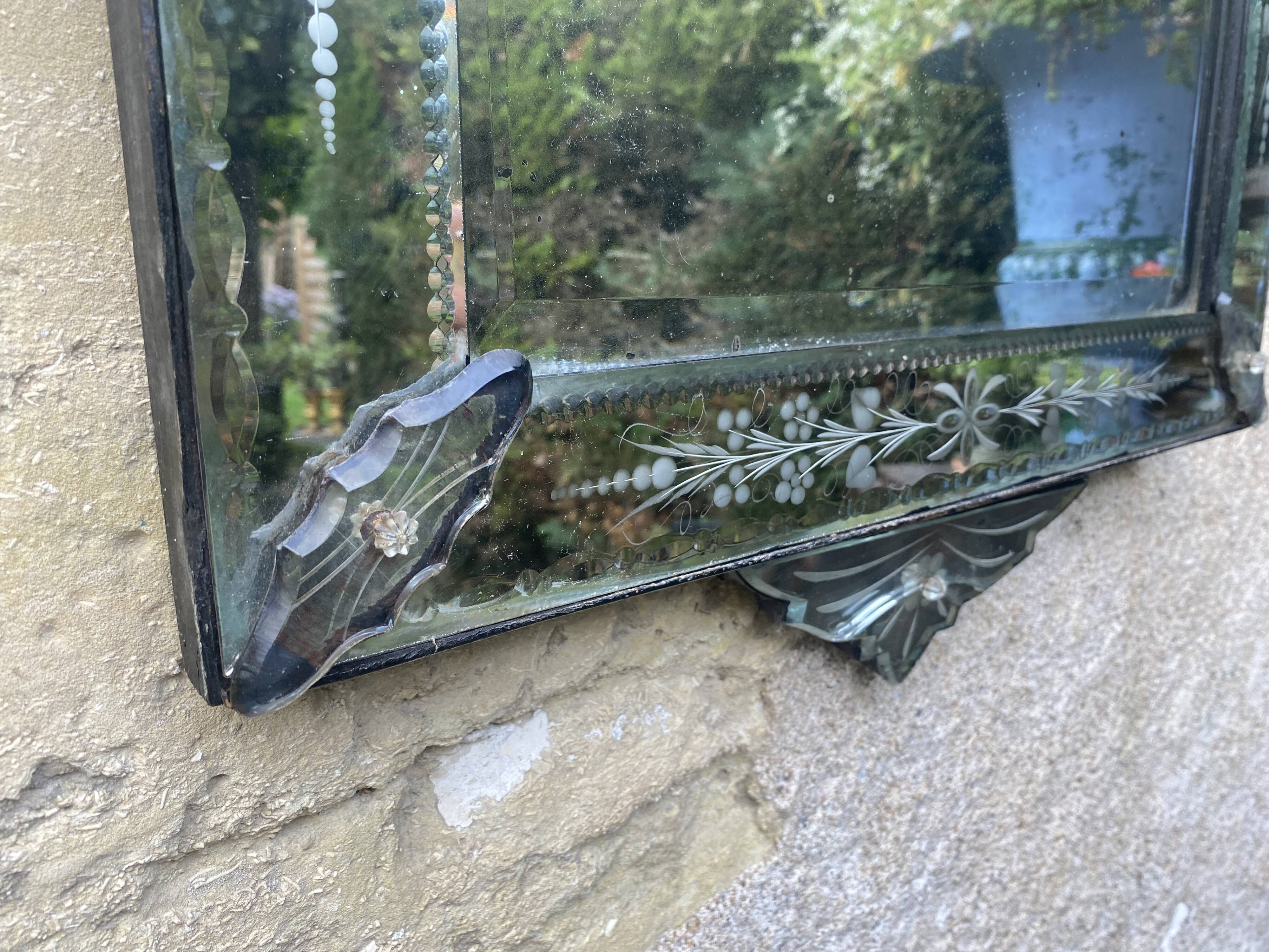 Venetian mirror circa 1900