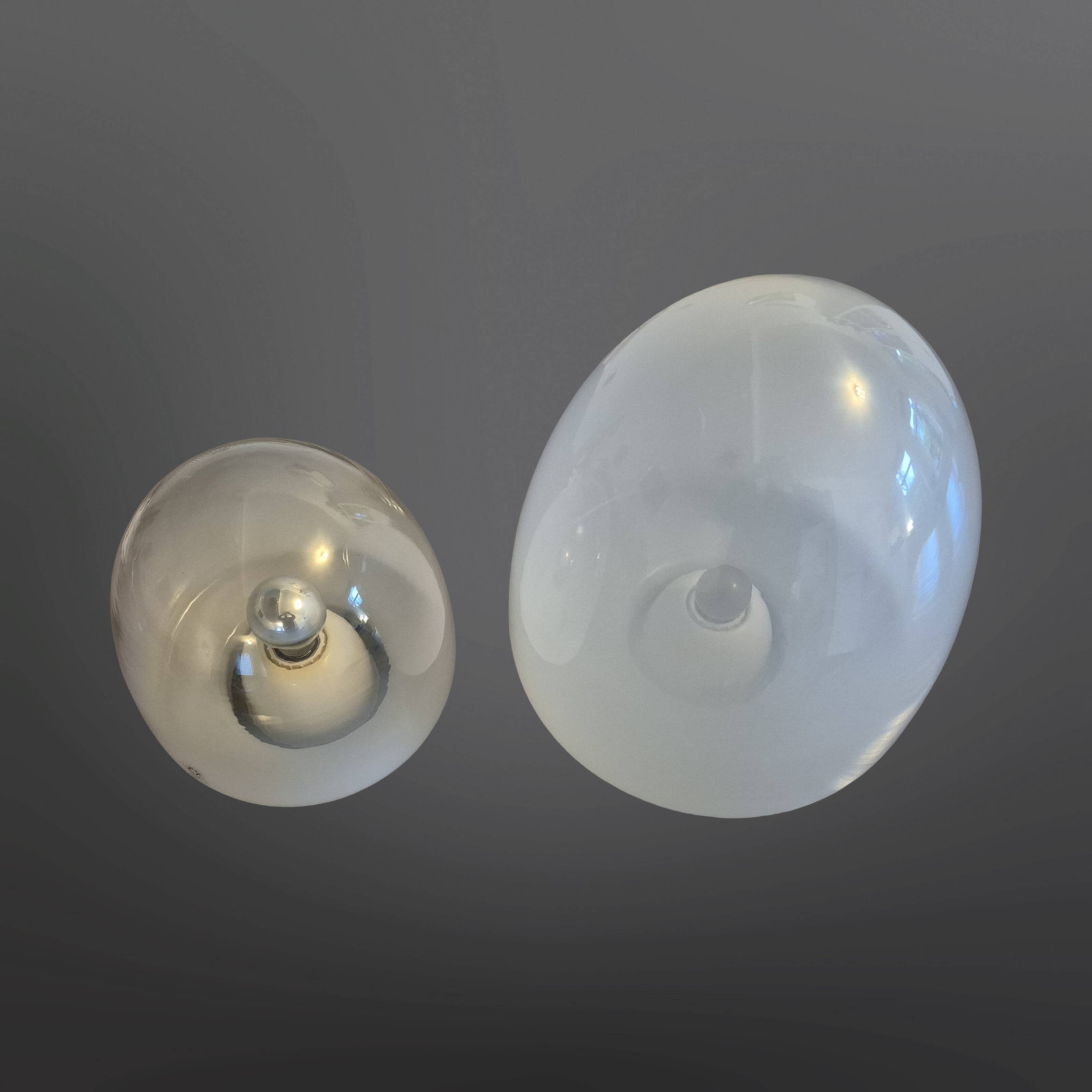 Set of 2 Ebe table lamps by Giusto Toso for Leucos, Italy 1970s