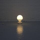 Italian Space Age Glass Table Lamp