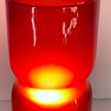 Red glass ambient lamp