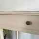Old small table with a white patina / desk