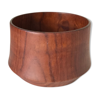 Vintage teak salad bowl design 60 years