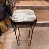 Art deco pedestal table