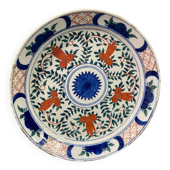 Assiette en faïence Delft XIXe