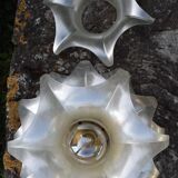 Maison Rougier vintage palm-shaped lamp from the 1970s to 1980s