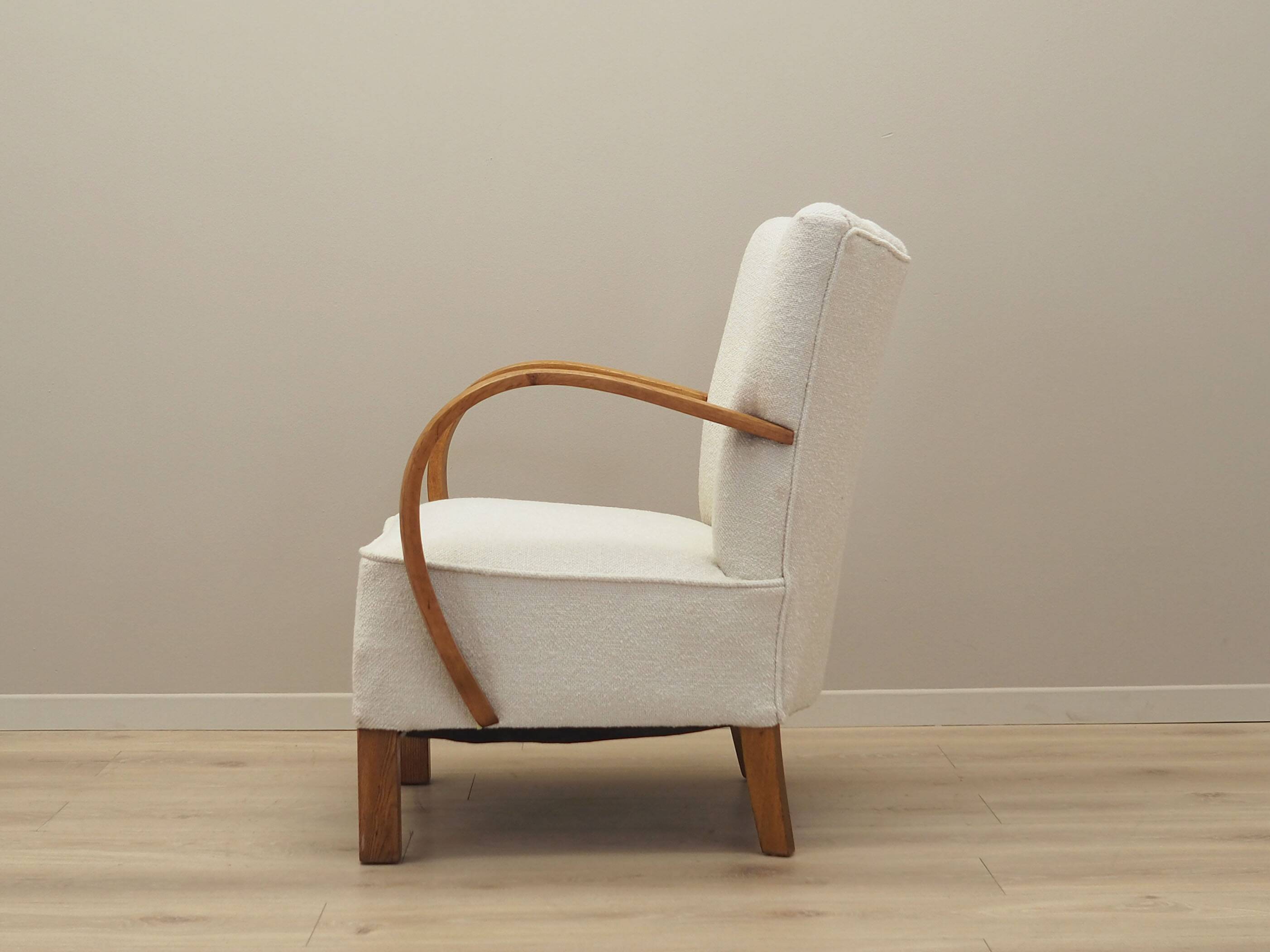 Oak armchair, Art Deco, 1950s, made in Denmark
