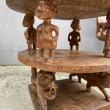 Wooden African lounge