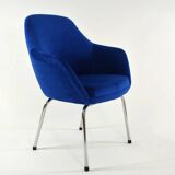 Royal blue shell chair