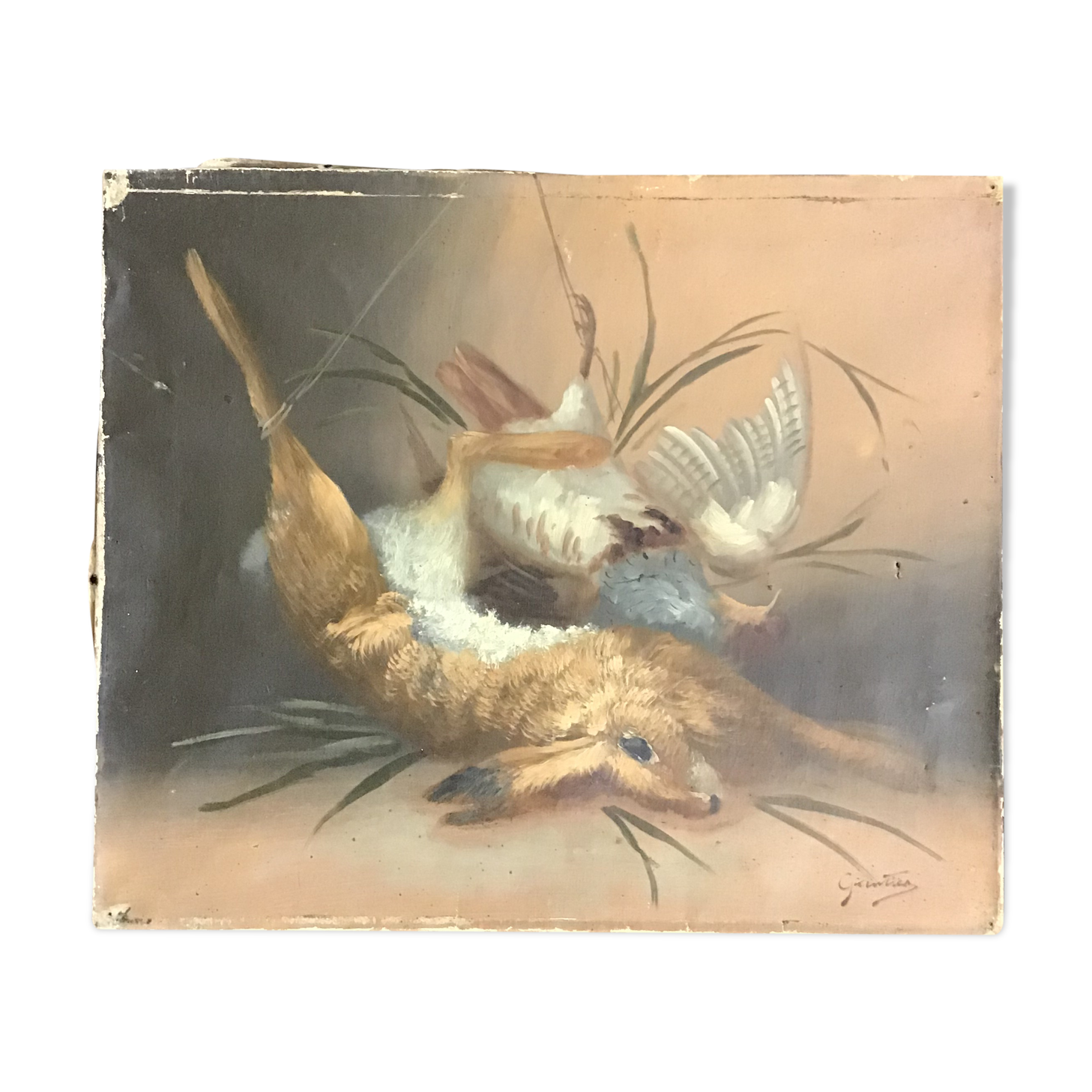 Oil on canvas - still life