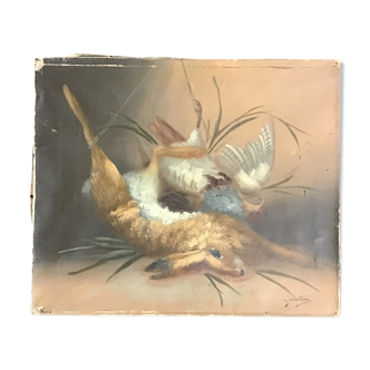 Oil on canvas - still life