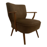 Fauteuil "Cocktail" 1950 – Pieds Compas & Assise Ressorts (Ferme)