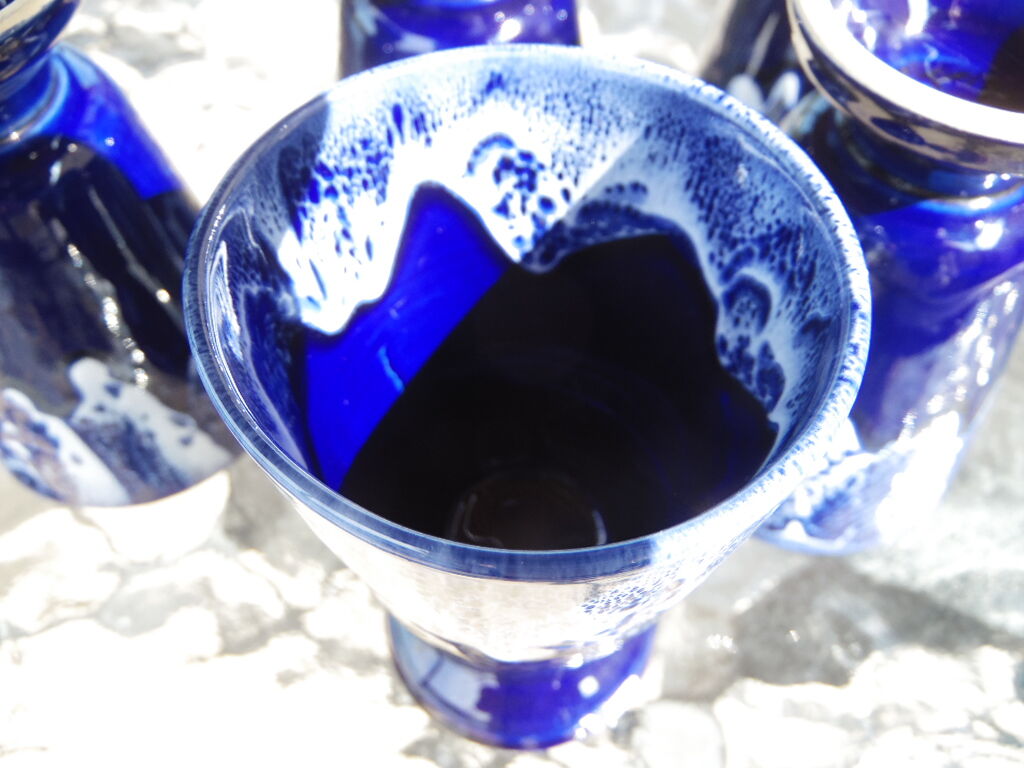 5 cups gres enamelled