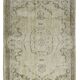 Turkish Anatolian Handmade Vintage Rug 253 cm x 175 cm