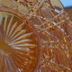 Plat creux en verre rose