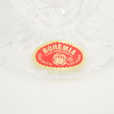 Mid-century  crystal Vase, Bohemia,1950's.