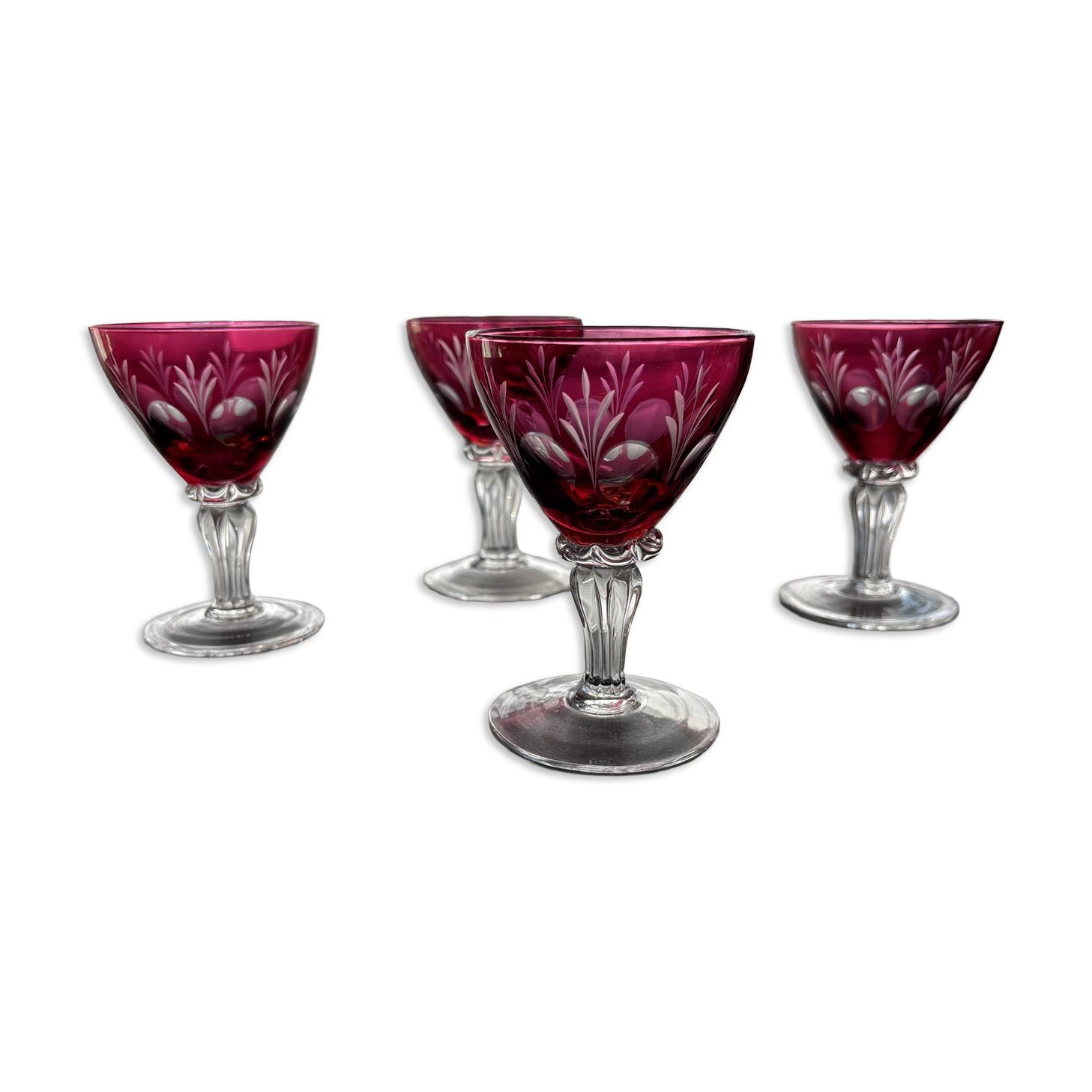 Crystal liqueur glass