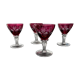 Crystal liqueur glass