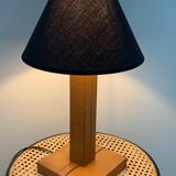 Leather lamp foot Le Tanneur, 1960