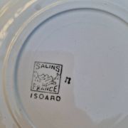 Set of 11 Isoard Pattern Soup Plates, Salins Manufacture