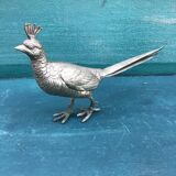 Pair of golden brass birds