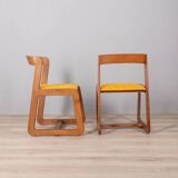 Pair of vintage chairs from the 70s design mario sabot