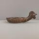 André Bodin zoomorphic cup signed in sandstone