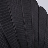 Large dark fan weft - 168 cm