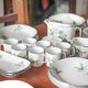 Limoges porcelain table service J.R.S Paradise bird, decor