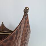 Copper and brass umbrella stands