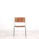 “Miss B” steel lacquered aluminium classic chair by Tito Agnoli