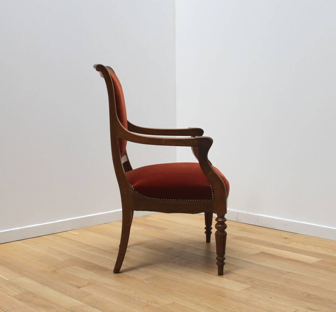 Pair of Empire style armchairs